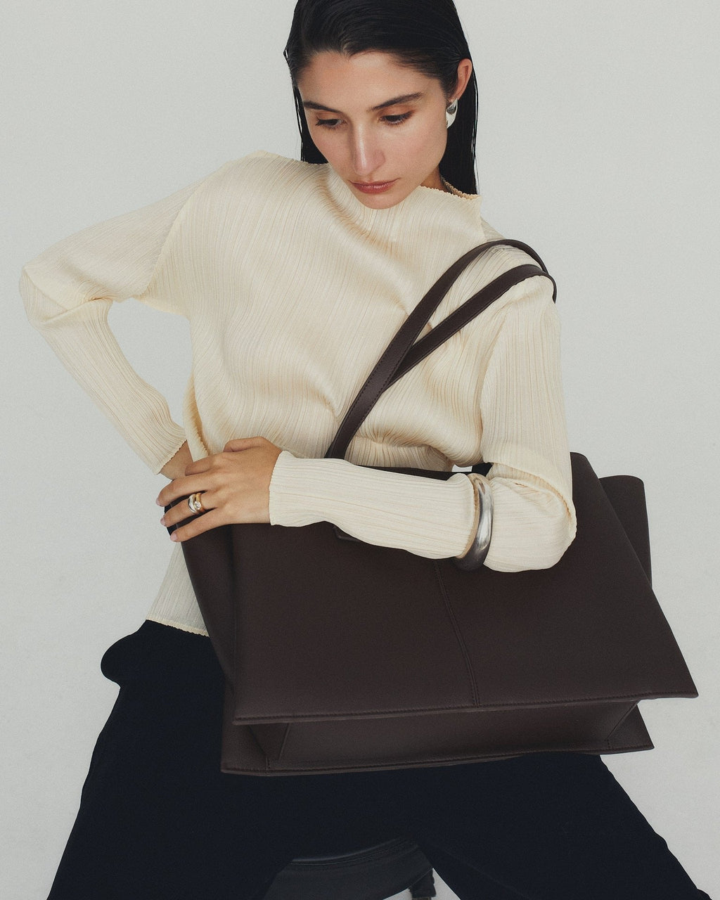 Paloma Tote Espresso - Bucano Paris