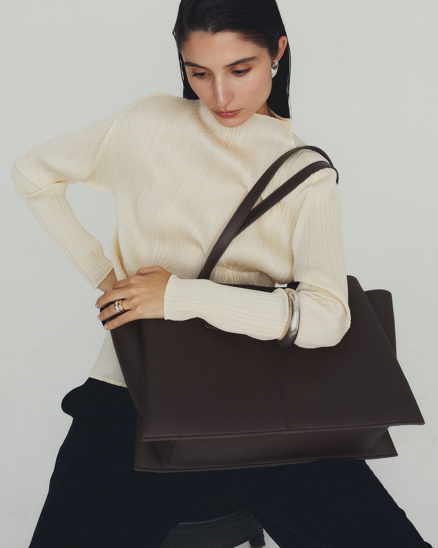 Paloma Tote Espresso - Bucano Paris