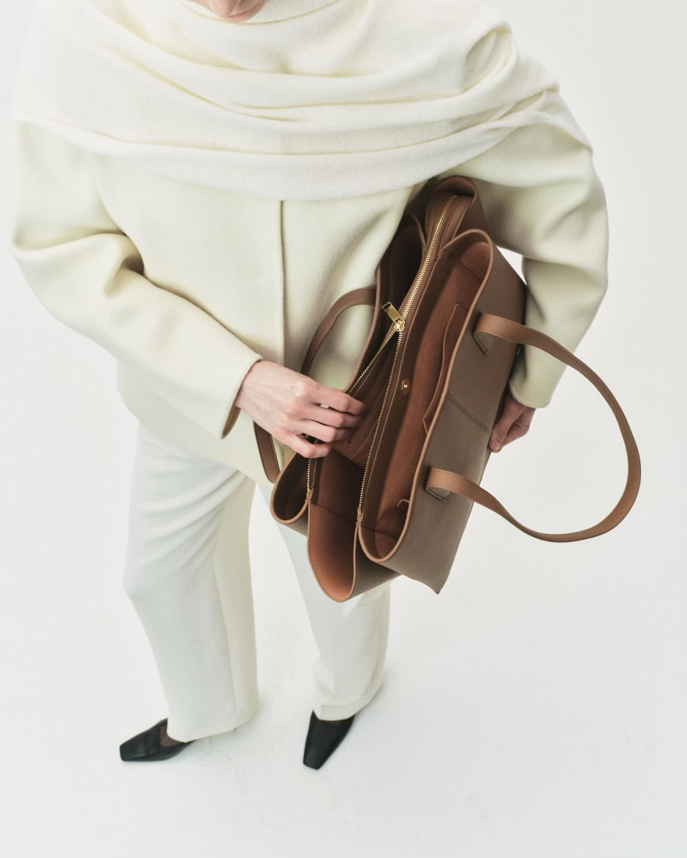 Paloma Tote Chestnut - Bucano Paris