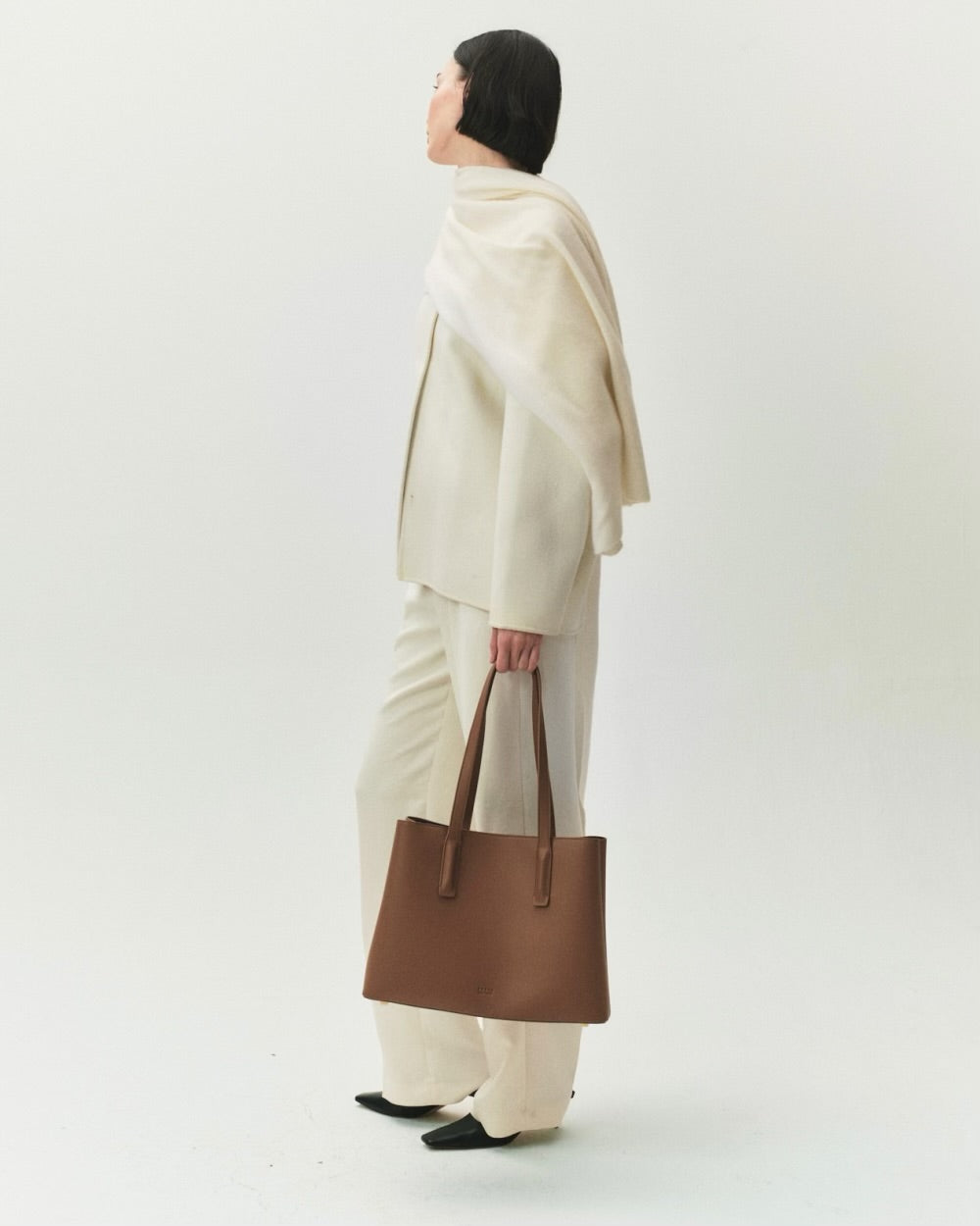 Linnea Tote Chestnut - Bucano Paris