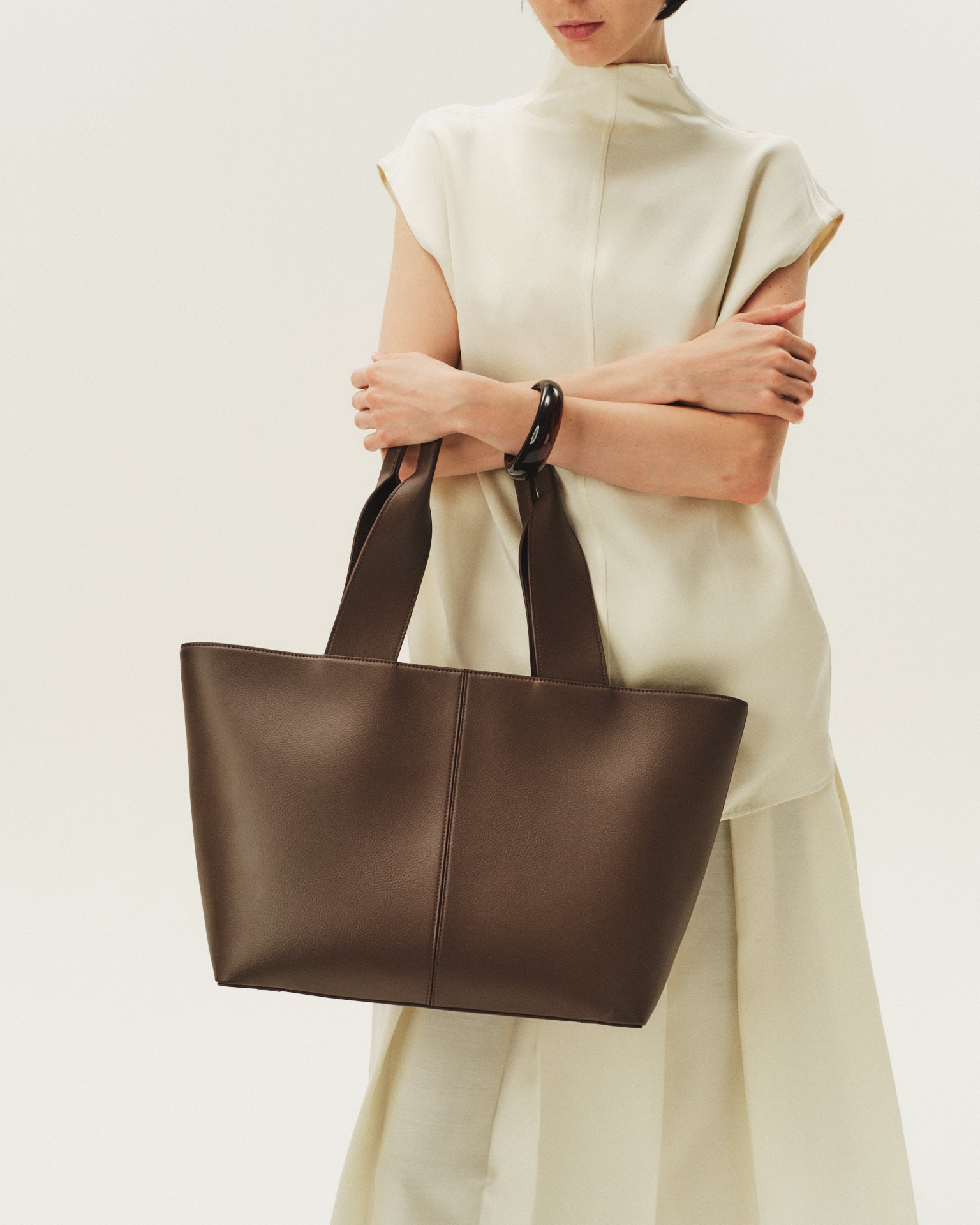 Lafayette Tote Espresso - Bucano Paris