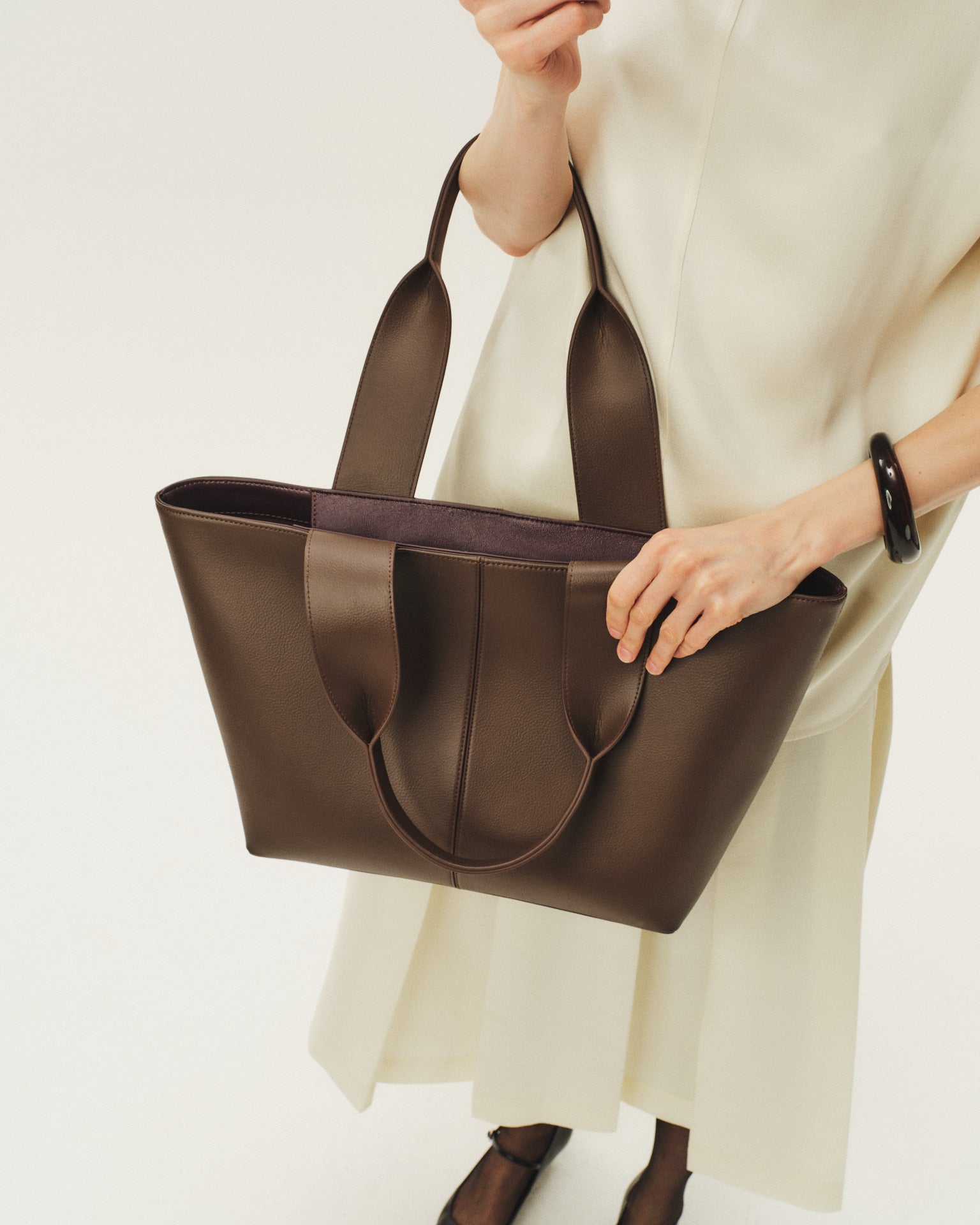 Lafayette Tote Espresso - Bucano Paris