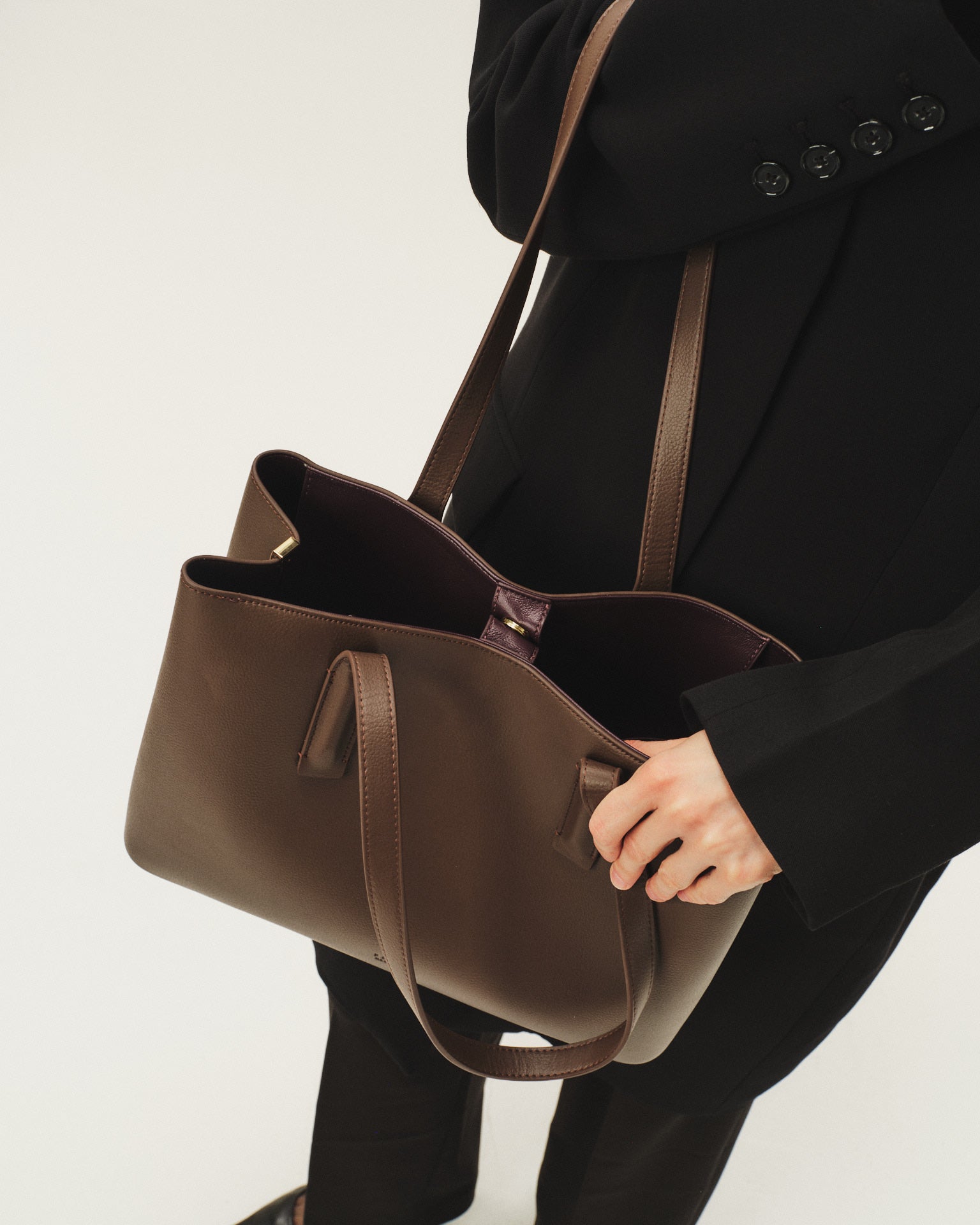 Linnea Tote Espresso - Bucano Paris