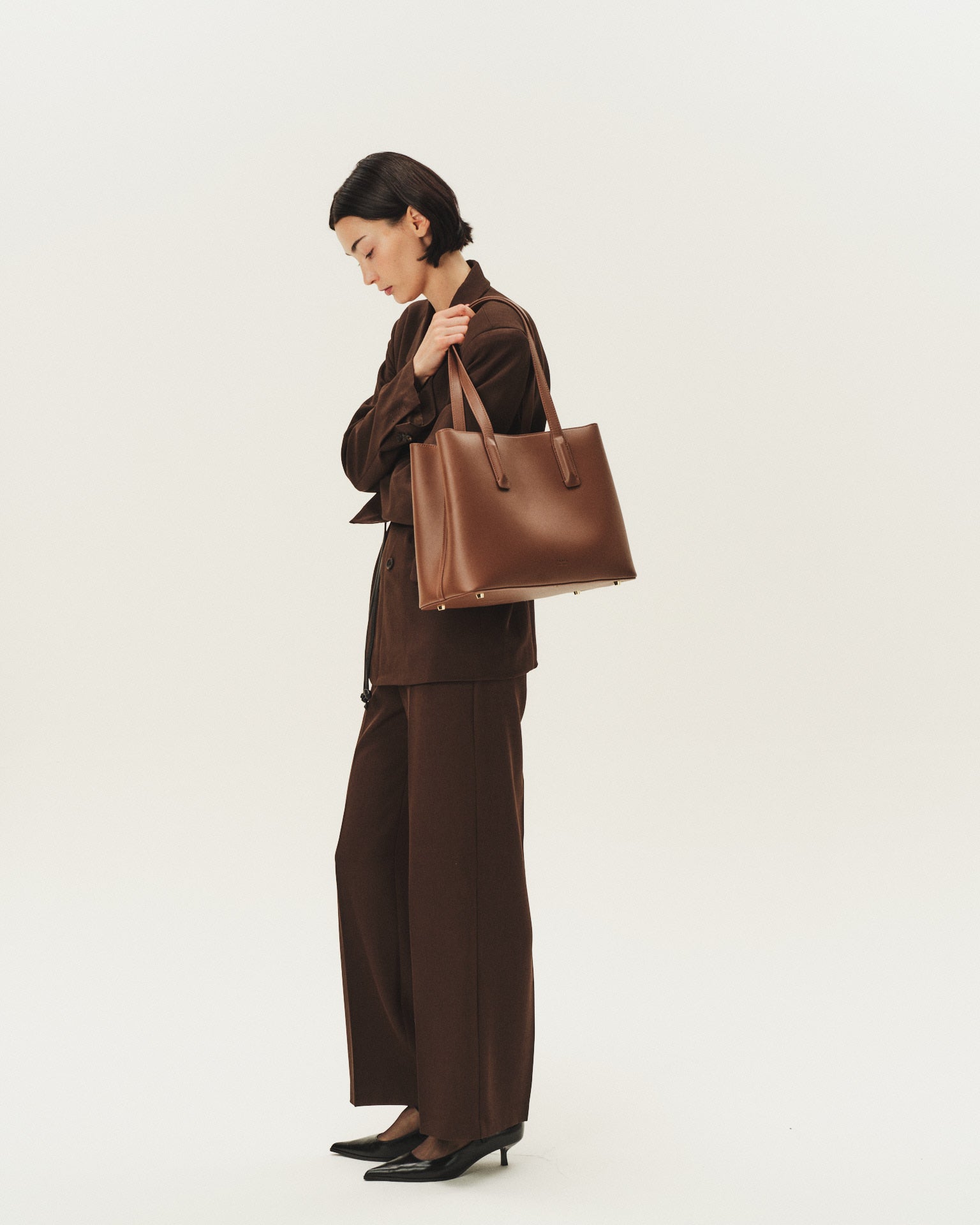 Linnea Tote Pecan - Bucano Paris
