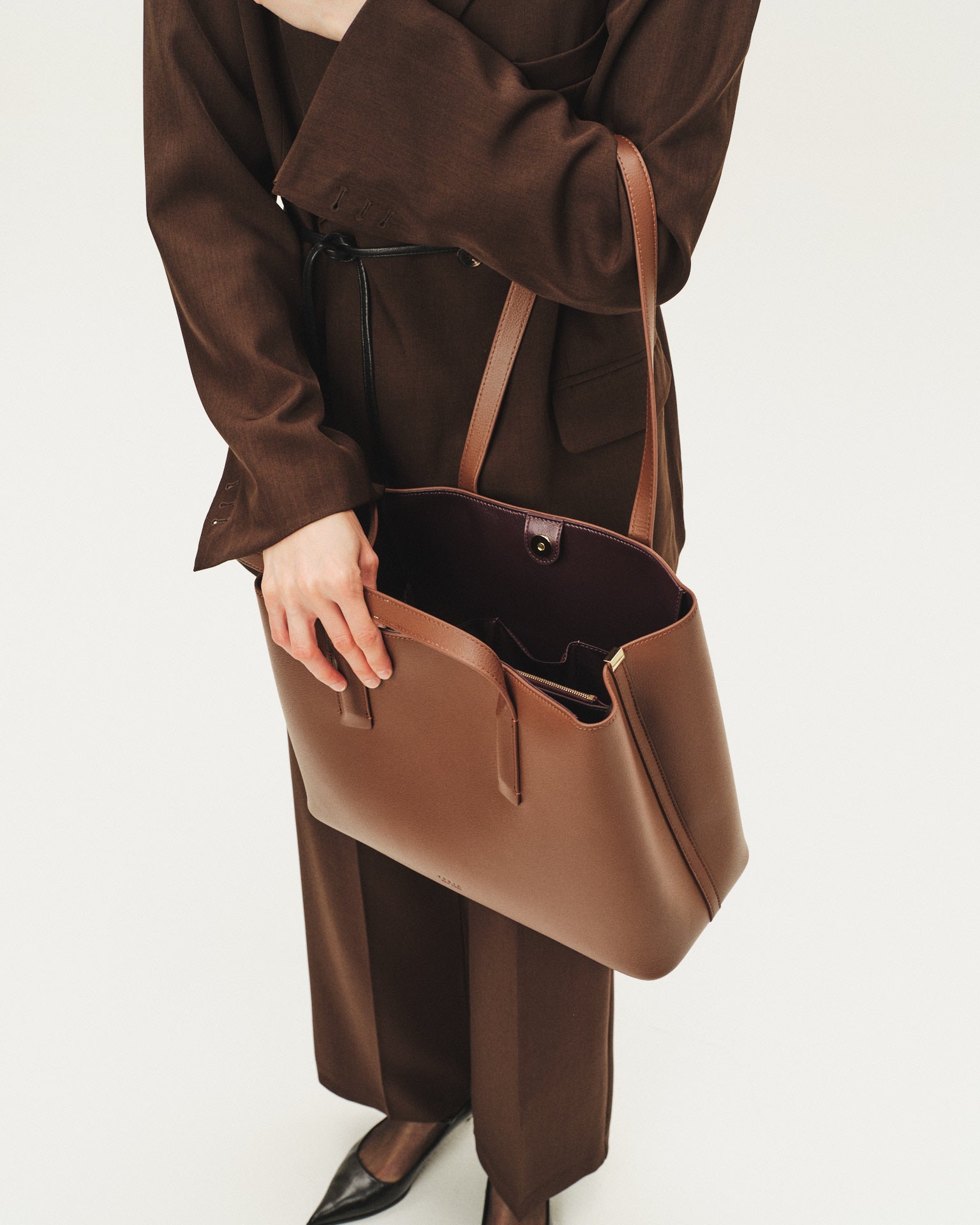 Linnea Tote Pecan - Bucano Paris