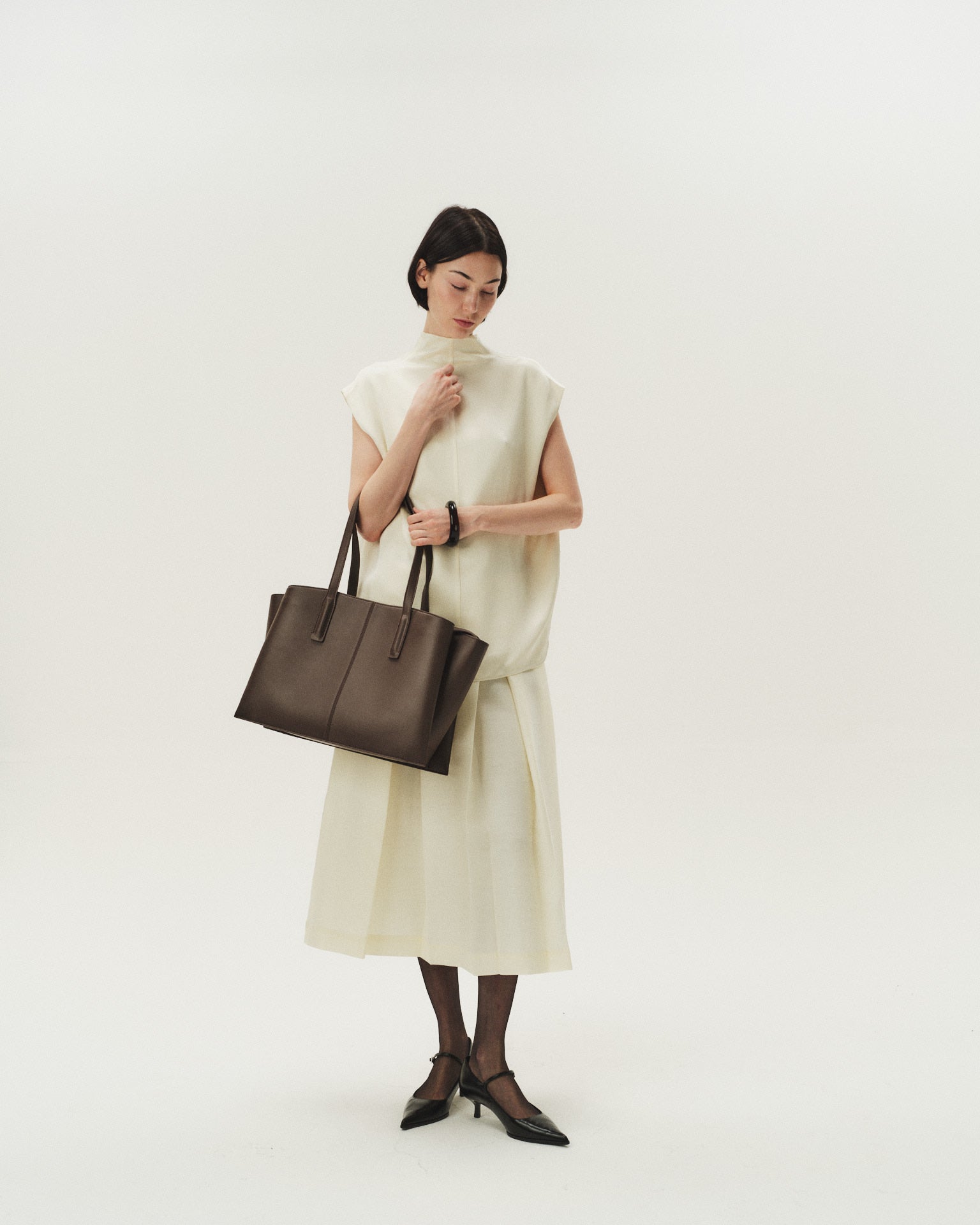 Paloma Tote Espresso - Bucano Paris
