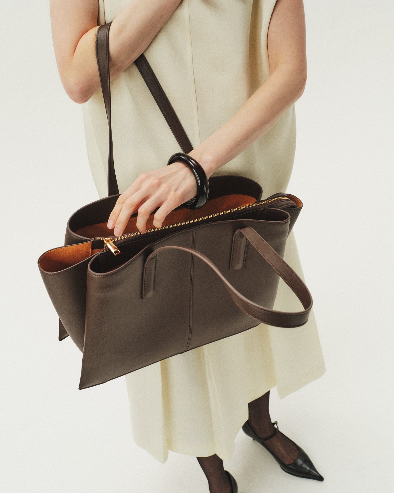 Paloma Tote Espresso - Bucano Paris