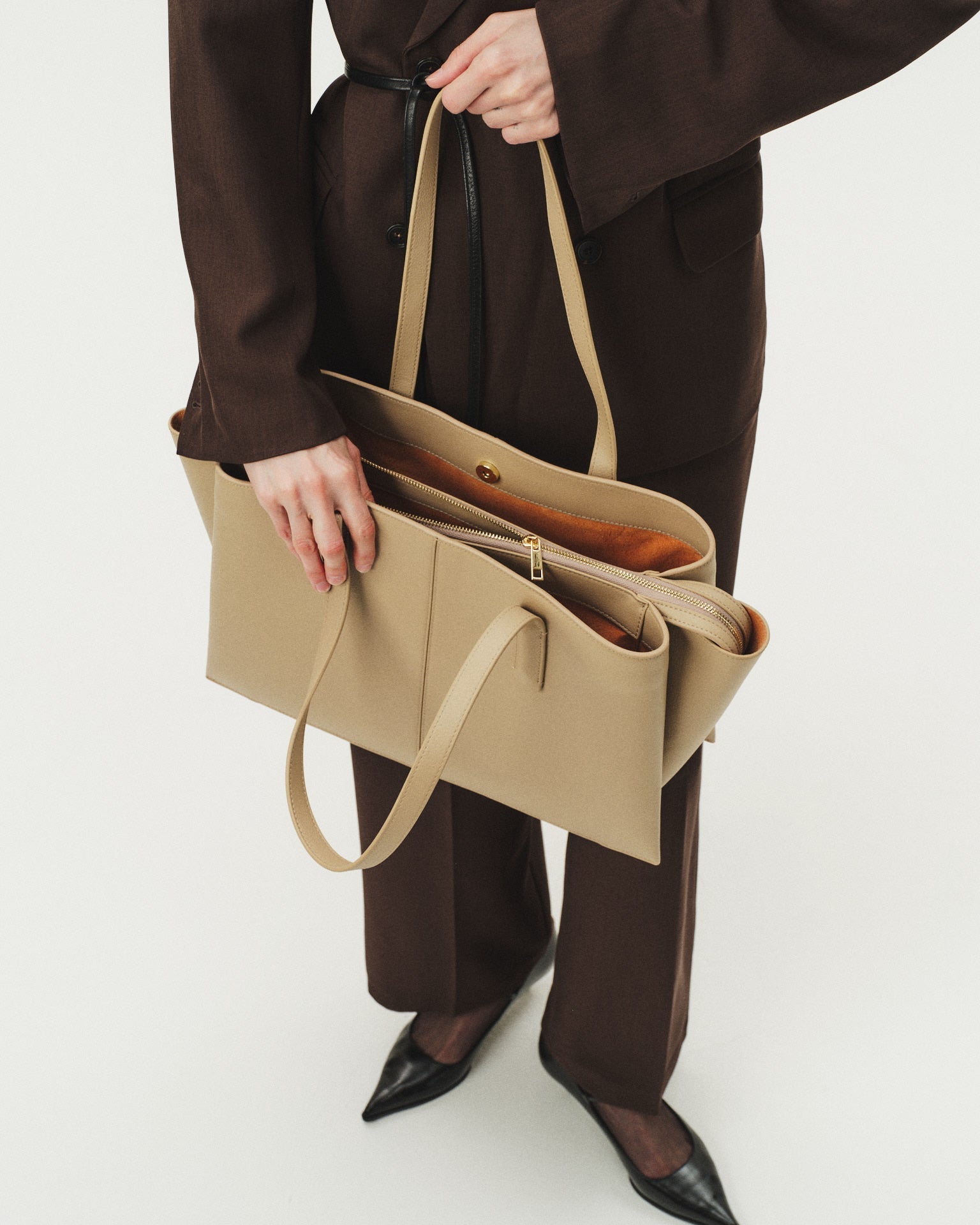 Paloma Tote Latte - Bucano Paris