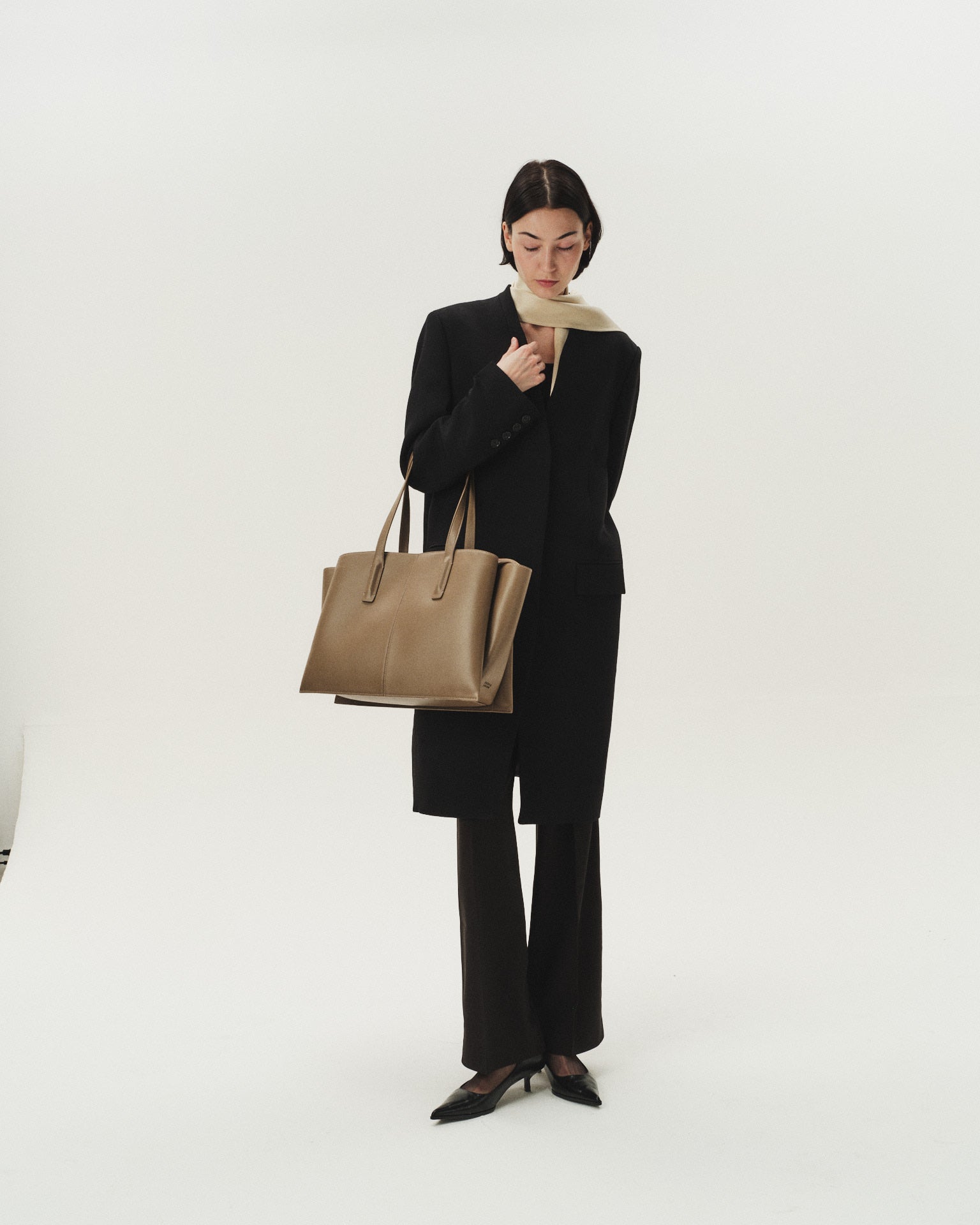 Paloma Tote Taupe - Bucano Paris