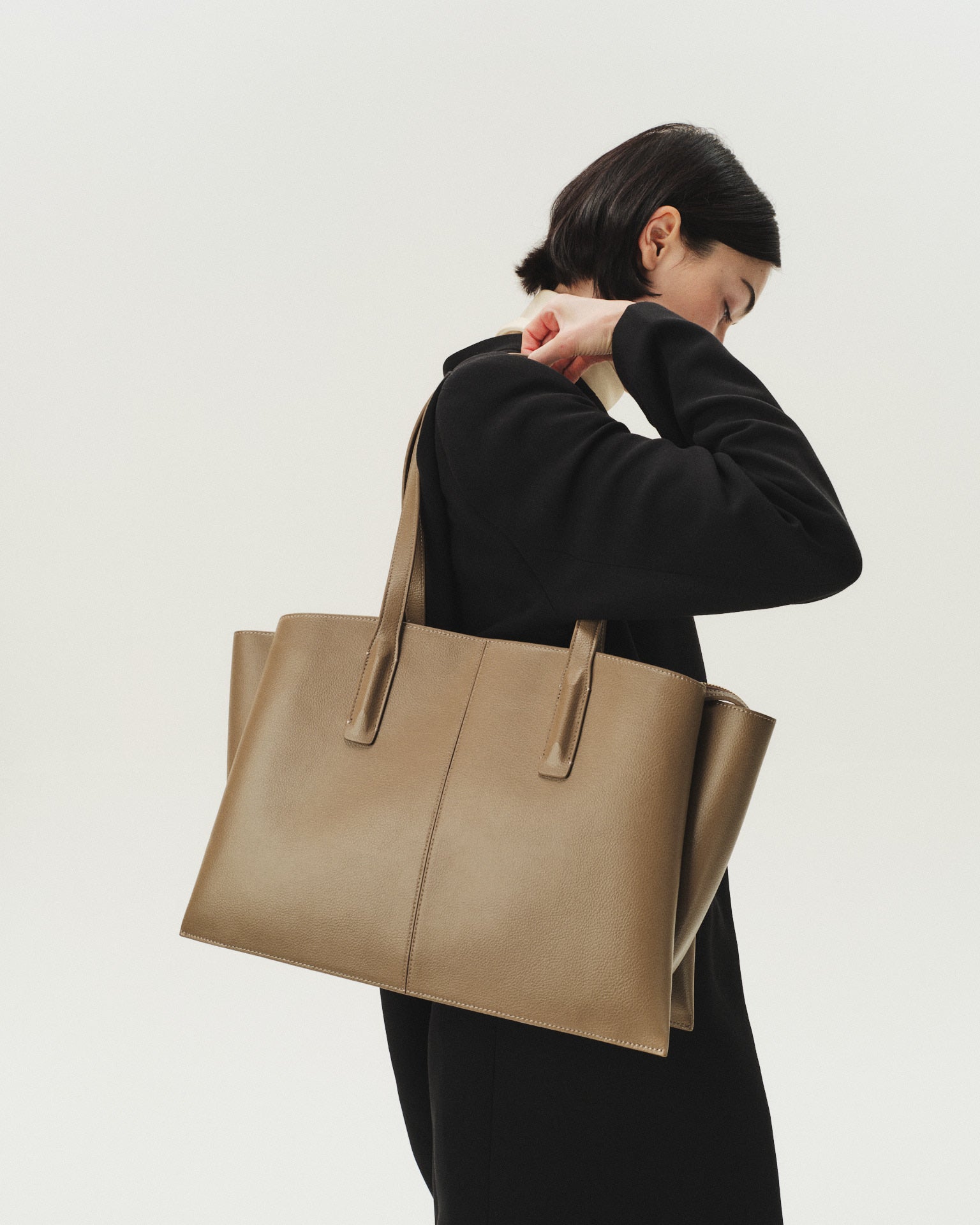 Paloma Tote Taupe - Bucano Paris