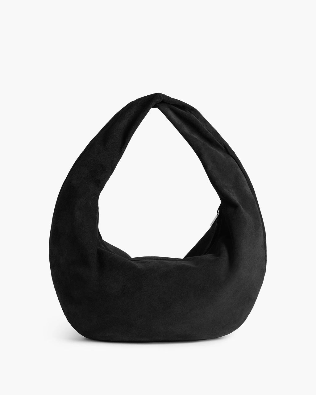Alva Shoulder Bag Suede Black - Bucano Paris