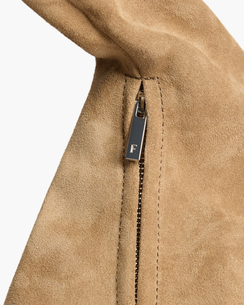 Alva Shoulder Bag Suede Sand - Bucano Paris