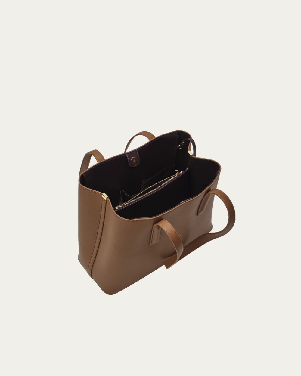 Linnea Tote Chestnut - Bucano Paris