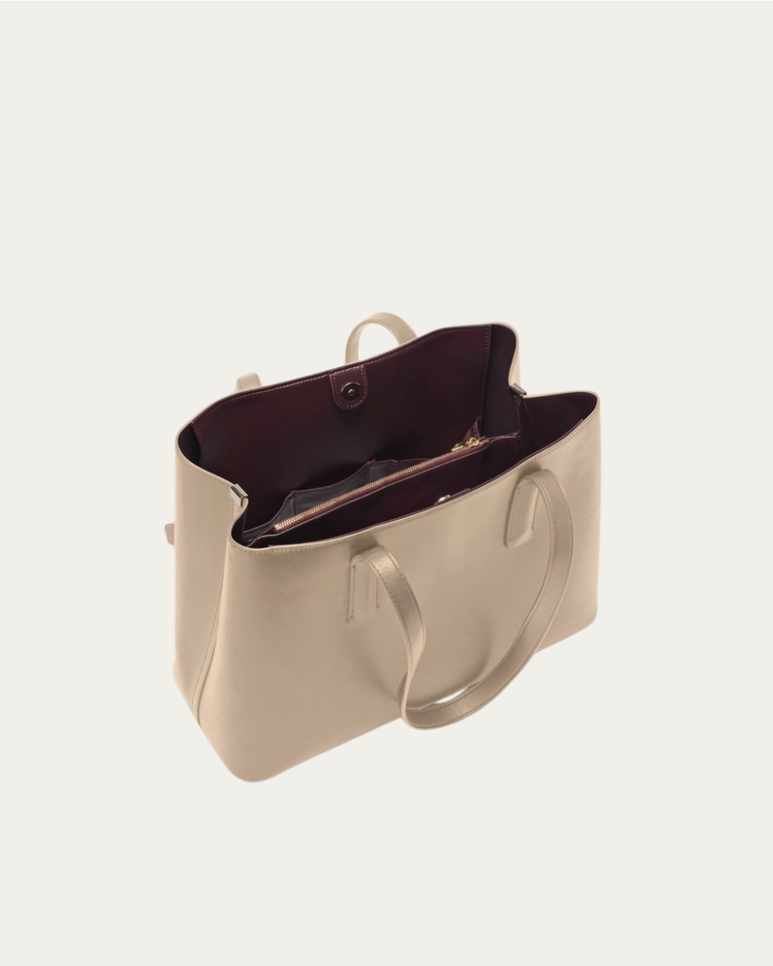Linnea Tote Latte - Bucano Paris